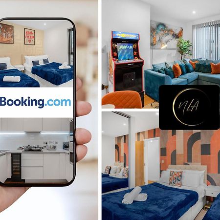 City Centre Apartment With Free Parking, 2 Bathrooms, Netflix And Wifi - Suitable For Contractors And Families - By Noor Luxury Accommodations Birmingham Eksteriør bilde